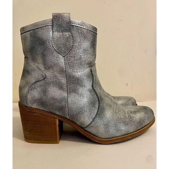 Dirty Laundry Women's Unite Western Boot, Pewter size 9 NWOB - Picture 2 of 11